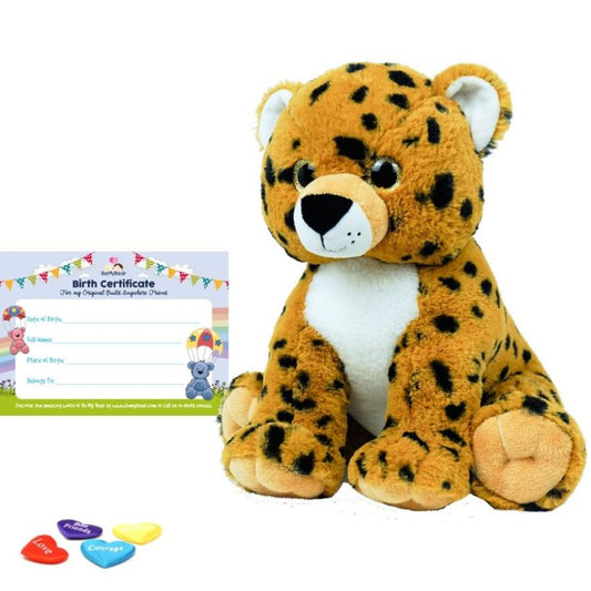 Cheetah - Stuff & Fluff Sitting Plush