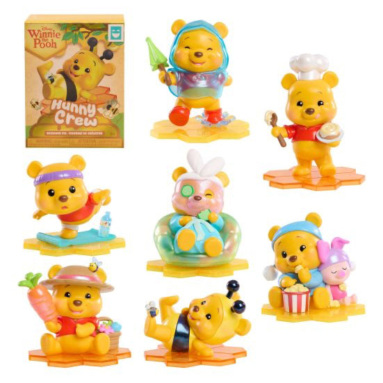 Disney Winnie the Pooh Hunny Crew Designer Blind Box Figures - Happy Haul