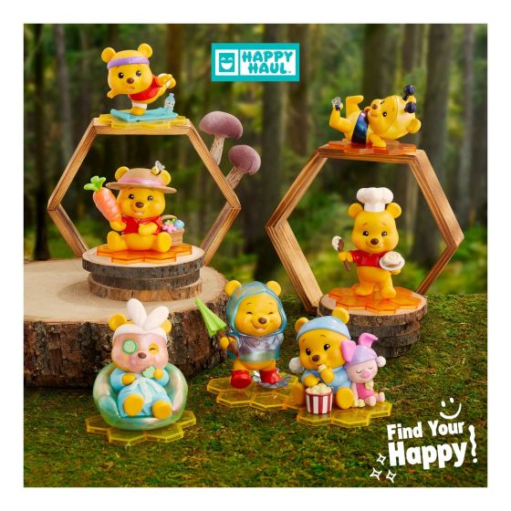 Disney Winnie the Pooh Hunny Crew Designer Blind Box Figures - Happy Haul