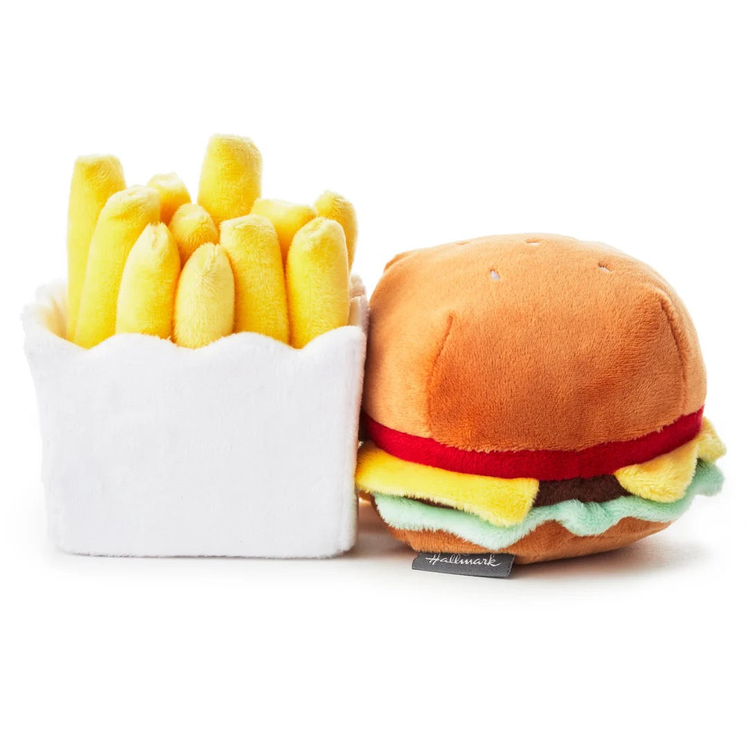 Burger & Fries Plush Hallmark Better Together