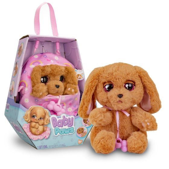 Baby Paws Cocker Spaniel - 40cm Interactive Puppy Plush