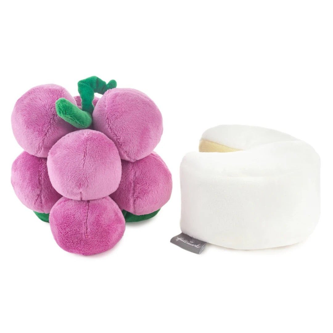 Grapes & Cheese Plush Hallmark Better Together