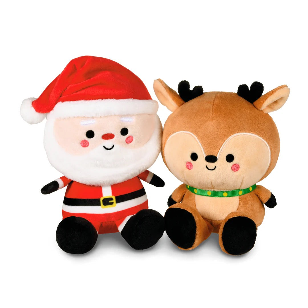 Santa & Reindeer Plush Hallmark Better Together