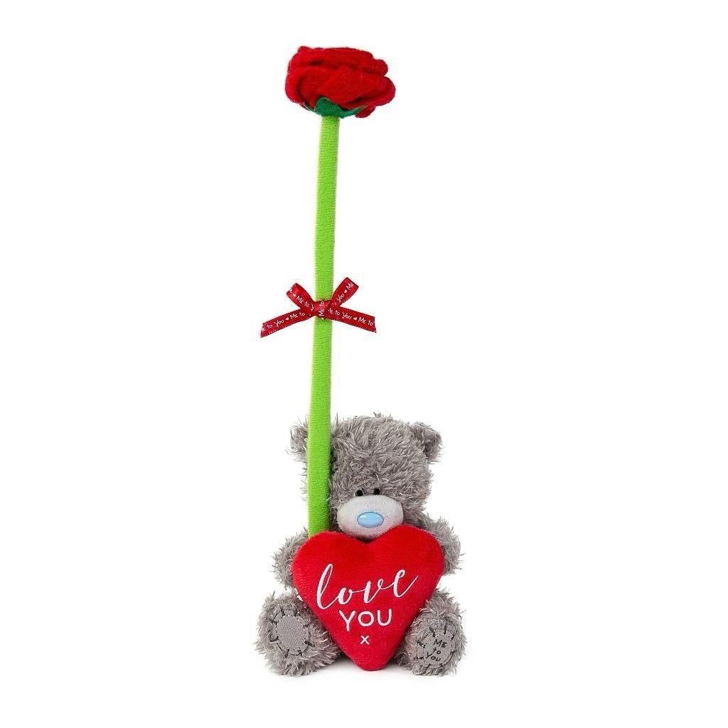 Me To You 'Love You' Tatty Teddy & Plush Rose