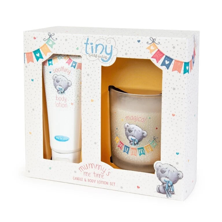 Tiny Tatty Teddy Candle & Body Lotion Gift Set