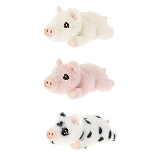 Keeleco 15CM Plush Piglets With Squeaker Sound - Keel Toys