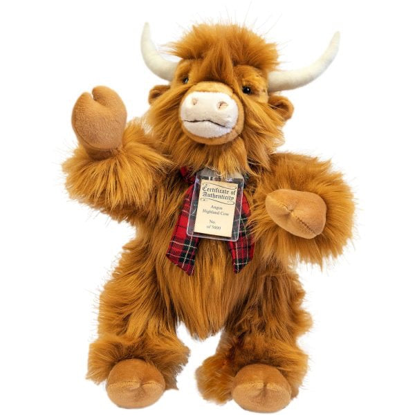 Angus the Highland Cow – Silver Tag® Bear