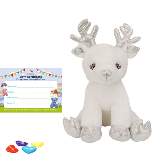 Sparkle Reindeer - Stuff & Fluff Sitting Plush