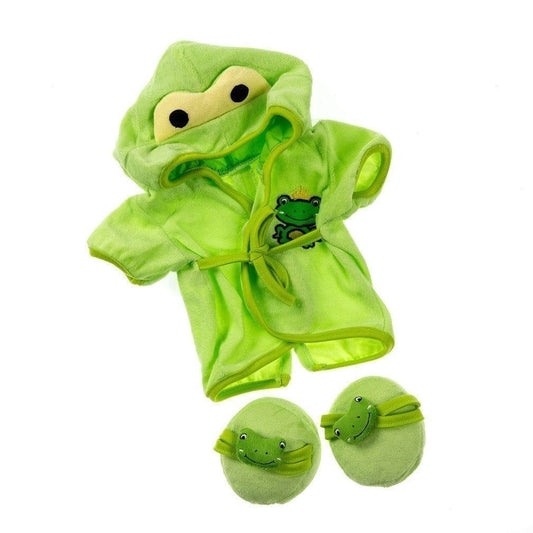 Frog Robe & Slippers - Stuff & Fluff Clothing