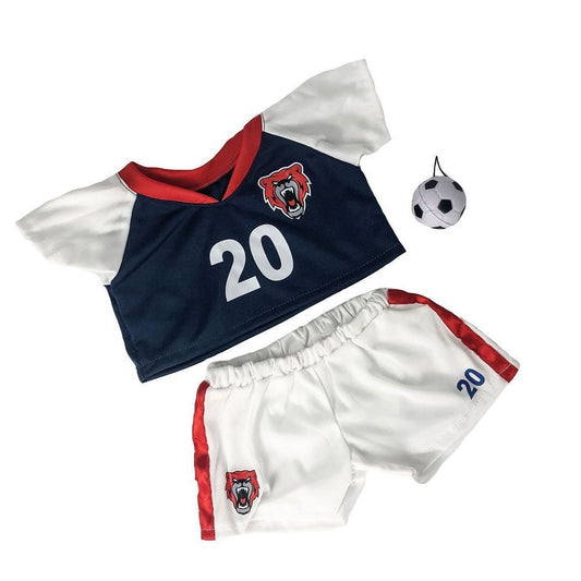 Blue Football Kit - Stuff & Fluff Clothing