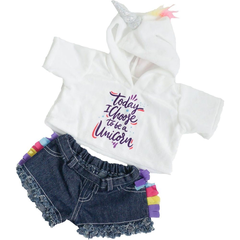 Unicorn Hoodie Outfit - Stuff & Fluff Clothing
