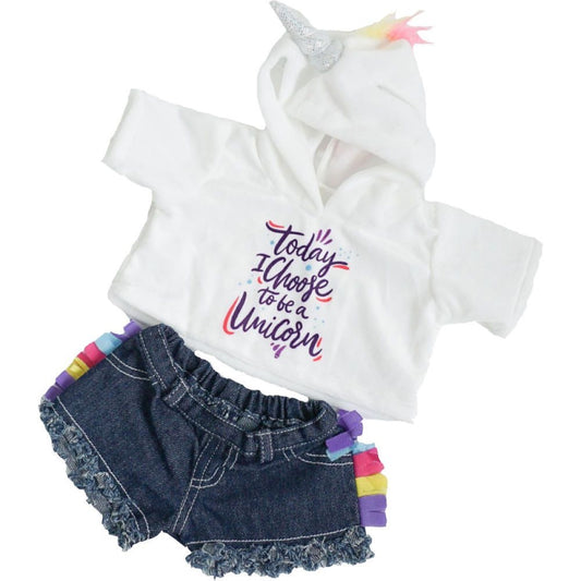 Unicorn Hoodie Outfit - Stuff & Fluff Clothing