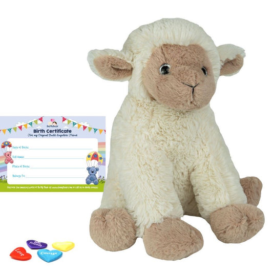 Little Lamb - Stuff & Fluff Sitting Plush