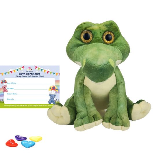 Snappy Crocodile - Stuff & Fluff Sitting Plush