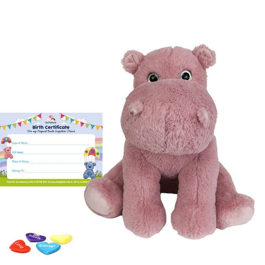 Henley The Hippo - Stuff & Fluff Sitting Plush