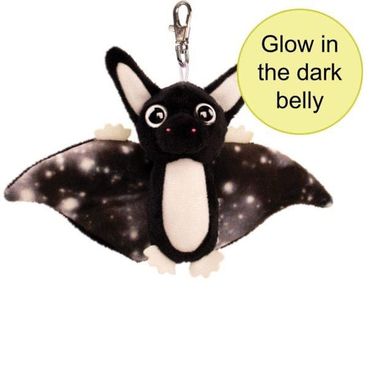 Ghost Bat Bag Charm