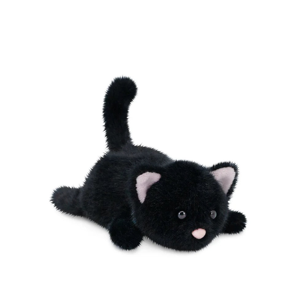 Black Fur Kitten Plush - Orange Toys Milo & Millie Family
