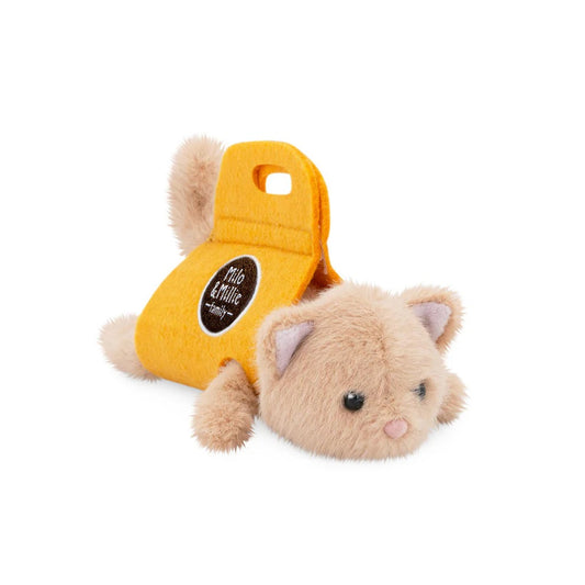 Beige Fur Kitten Plush - Orange Toys Milo & Millie Family