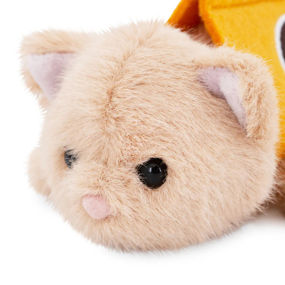 Beige Fur Kitten Plush - Orange Toys Milo & Millie Family