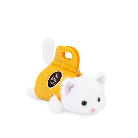 White Fur Kitten Plush - Orange Toys Milo & Millie Family