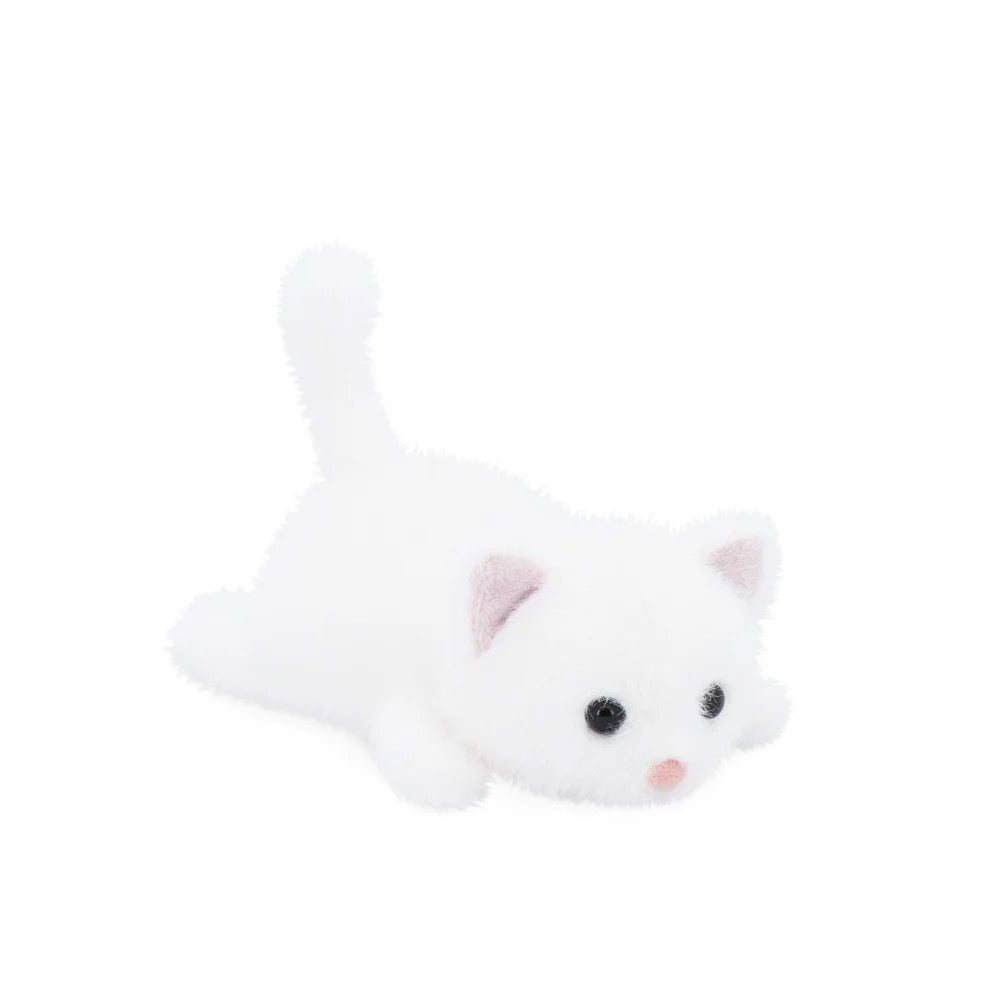 White Fur Kitten Plush - Orange Toys Milo & Millie Family