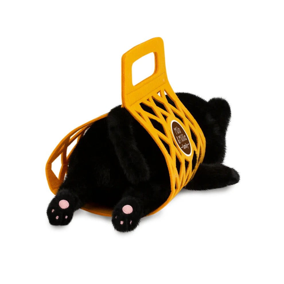 Milo The Black Cat Plush (35cm & 56cm) - Orange Toys Milo & Millie Family