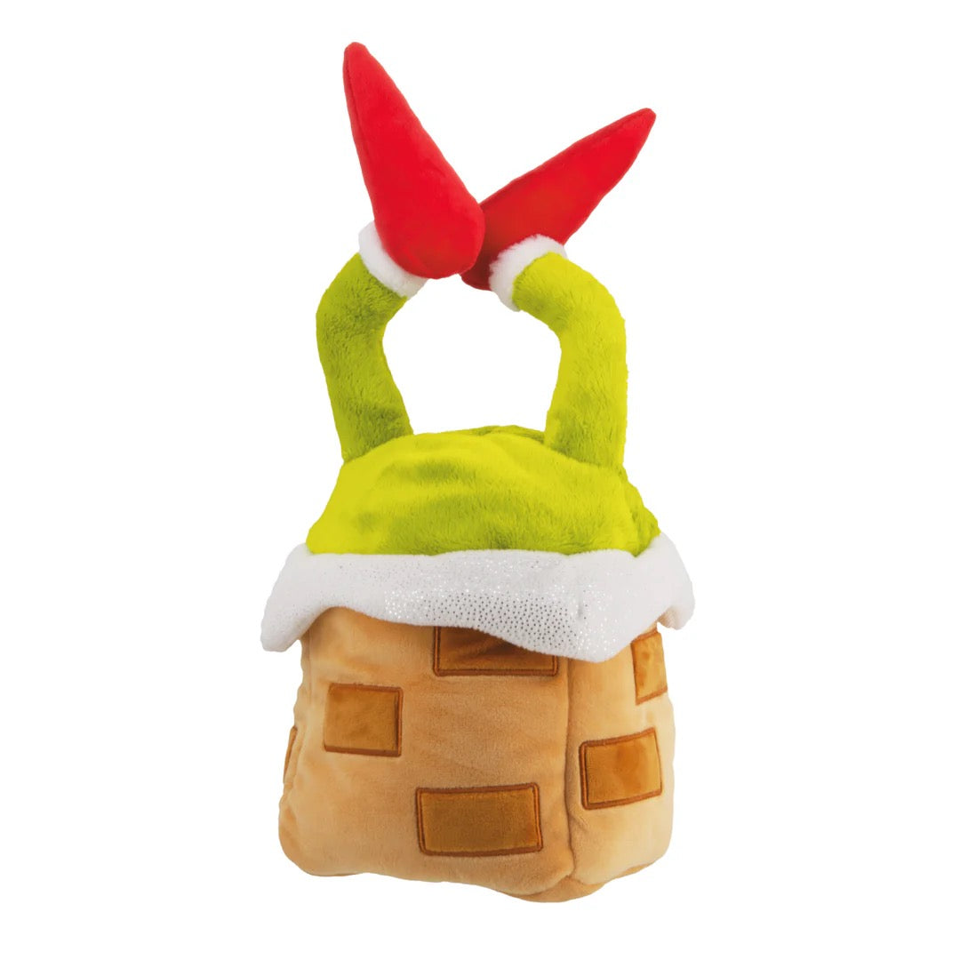 Dr Seuss Plush Christmas Tree Topper - The Grinch in a Chimney