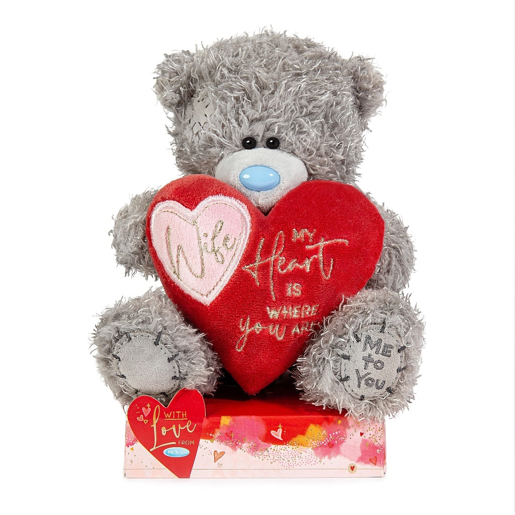 Me To You 'Wife My Heart Is Where You Are' Tatty Teddy