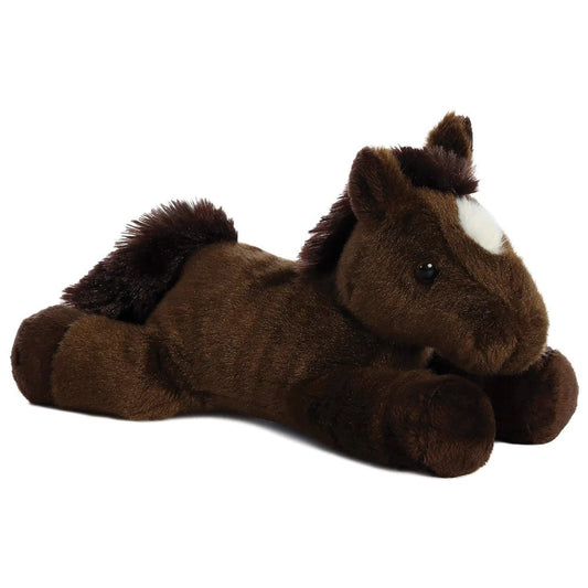 Chestnut Horse Mini Flopsie - Loula’s Little Nursery