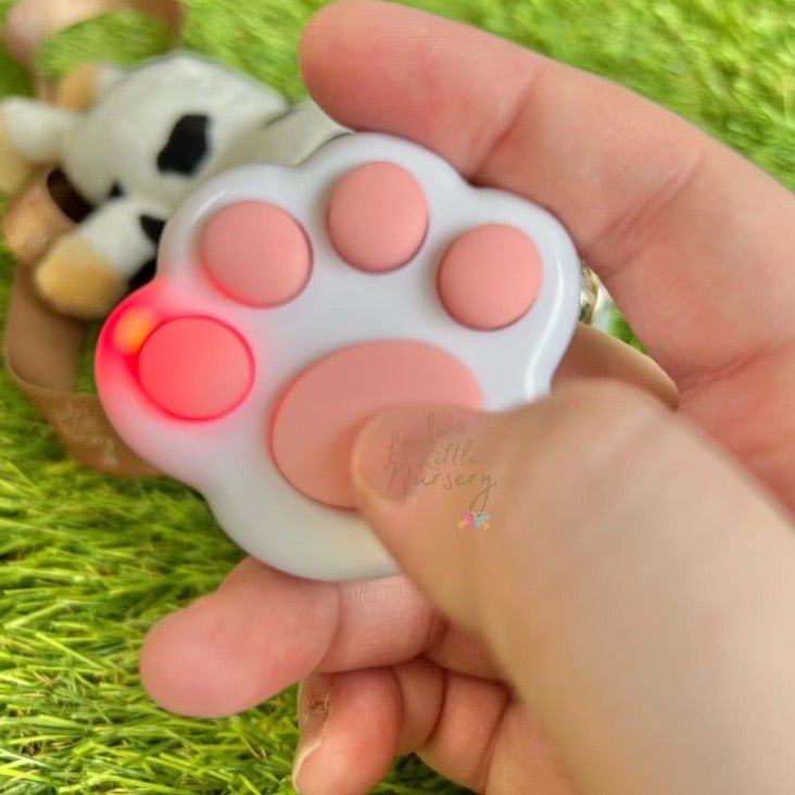 Curious Cow Sensory Fidget Keychain - Loula’s Little Nursery