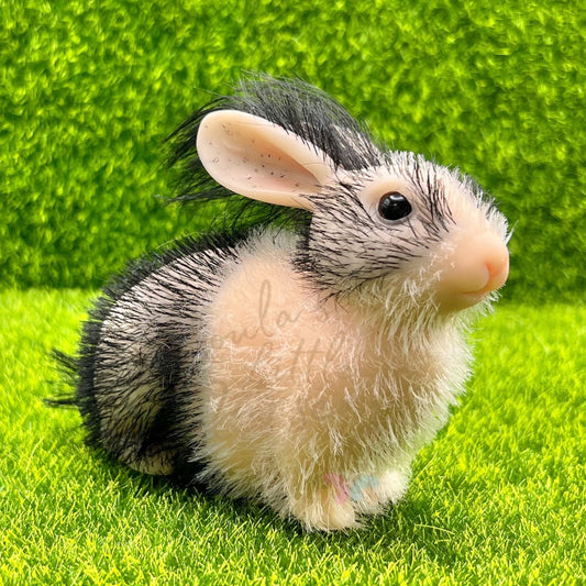 Plastic Mini Rabbit Miniature Silicone Rabbits – Loula’s Little Nursery