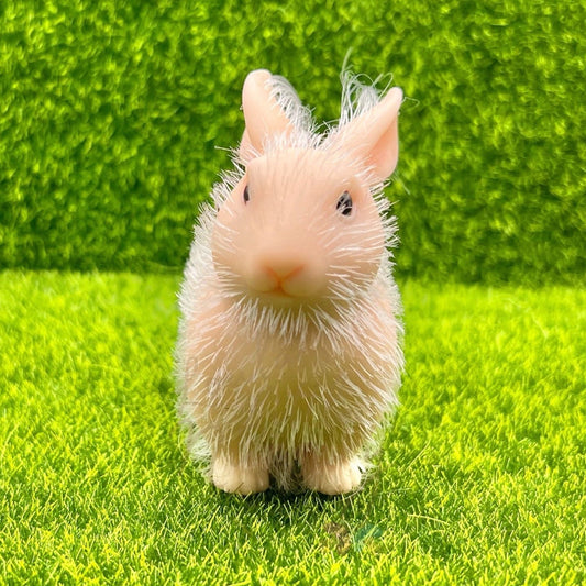 Exclusive Chubby White Rabbit - Loula’s Little Nursery