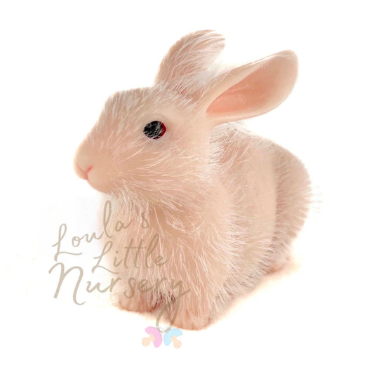 Plastic Mini Rabbit Miniature Silicone Rabbits – Loula’s Little Nursery