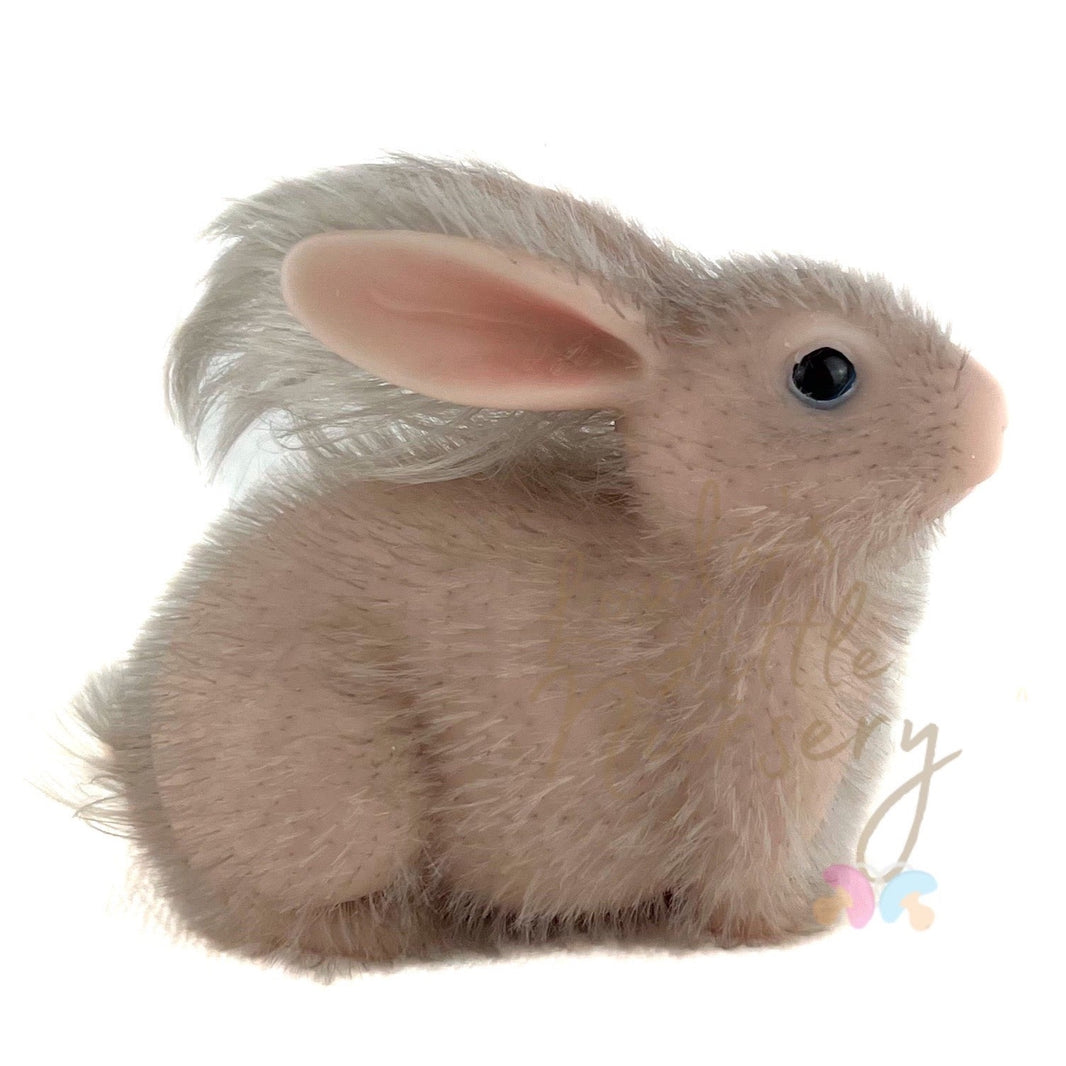 Small Rabbit Plastic Miniature Silicone Rabbits – Loula’s Little Nursery