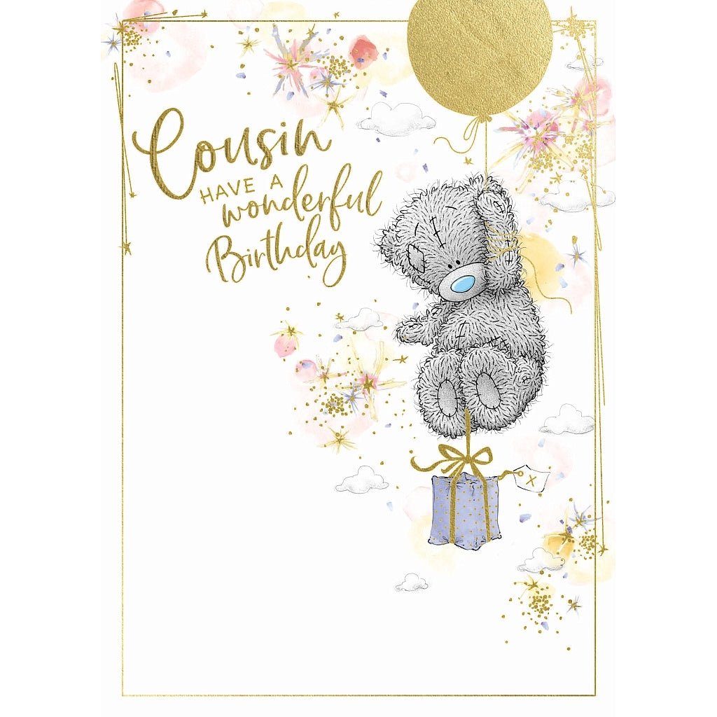 Me To You Cousin Birthday Card - Loula’s Little Nursery