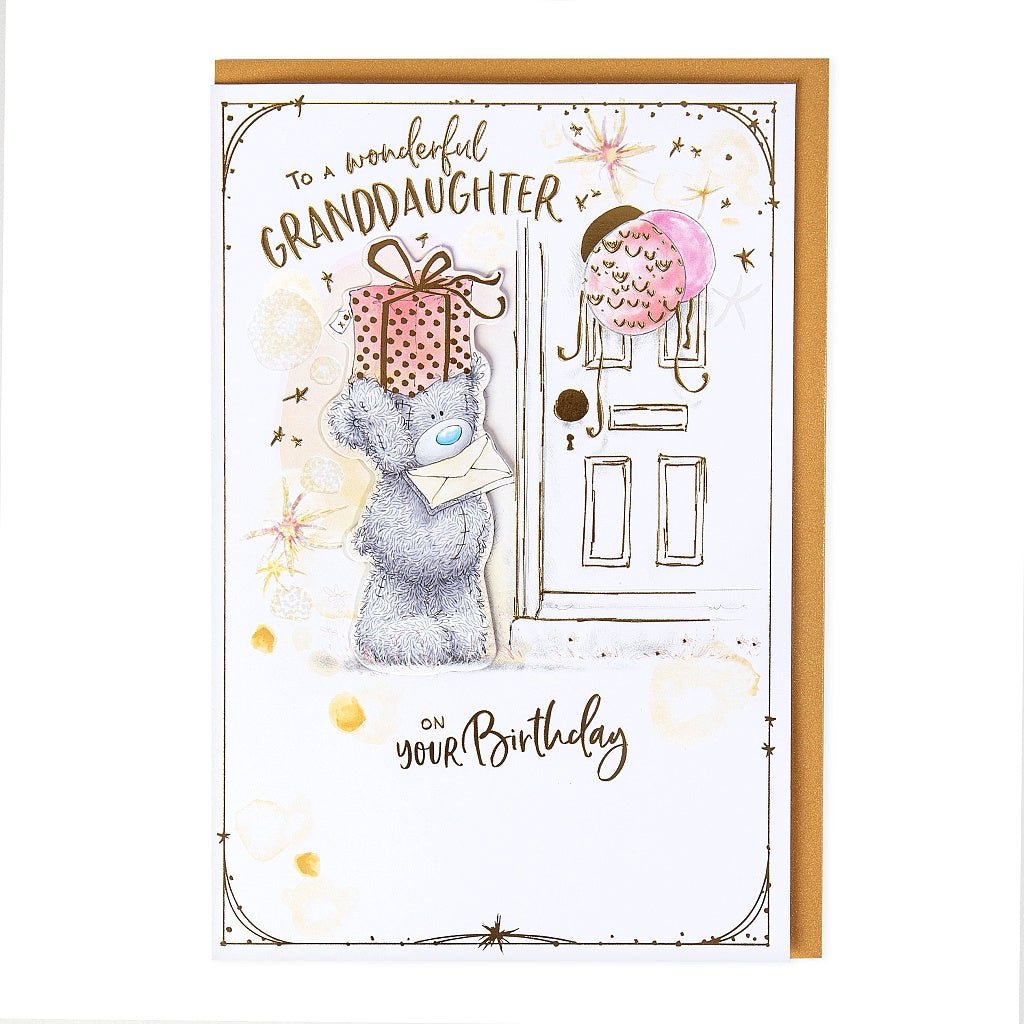 Me To You Granddaughter Birthday Card - Loula’s Little Nursery