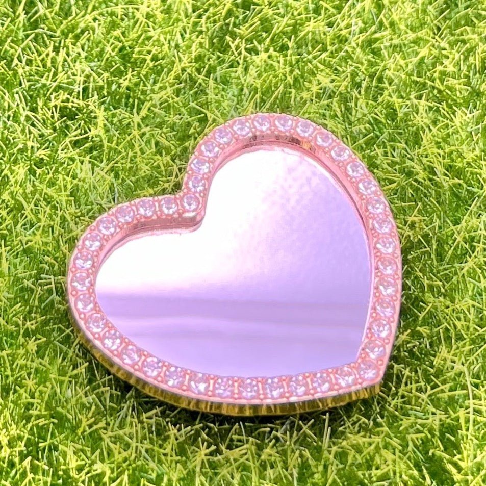 Mini Heart Mirror - Loula’s Little Nursery