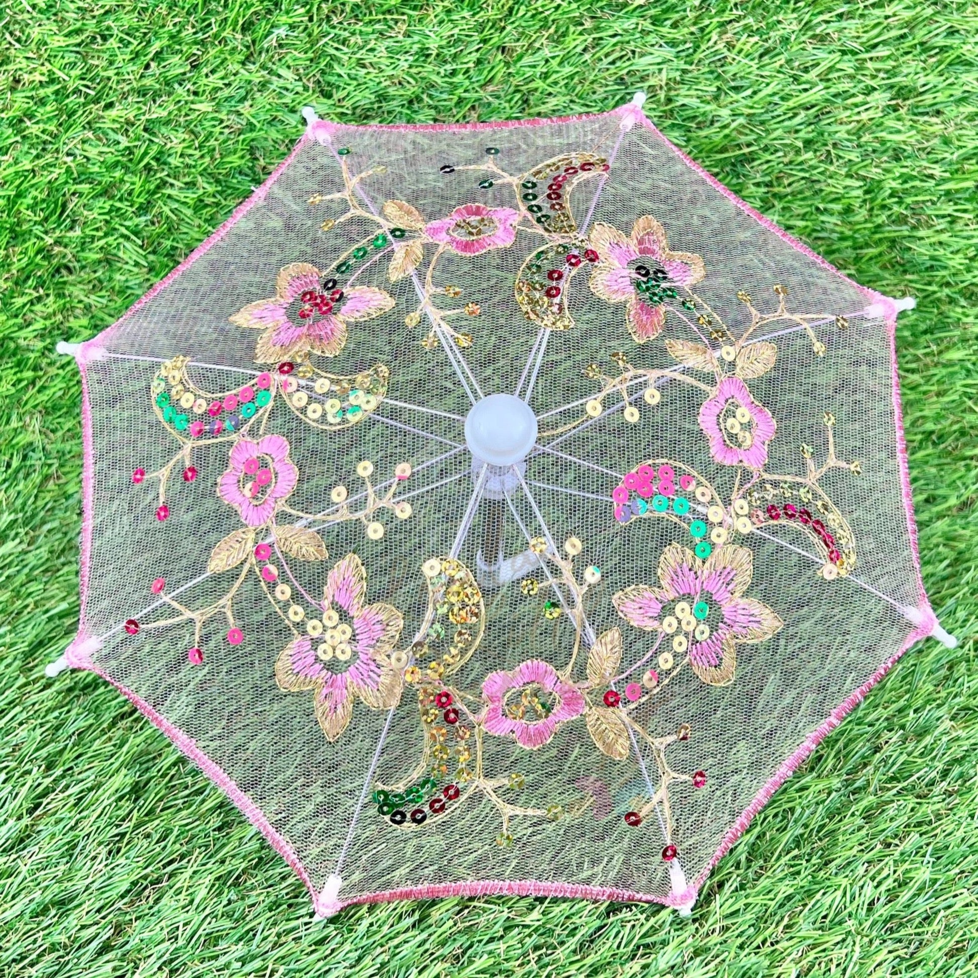Mini Lace Umbrella - Loula’s Little Nursery