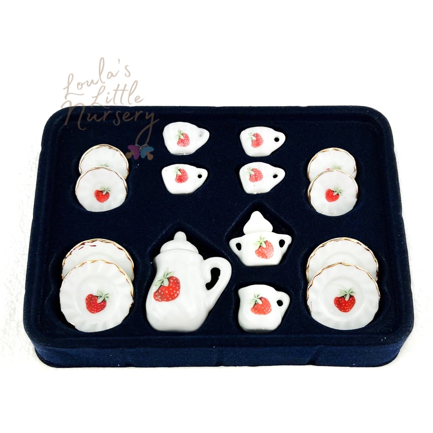 Miniature Tea Set - Loula’s Little Nursery