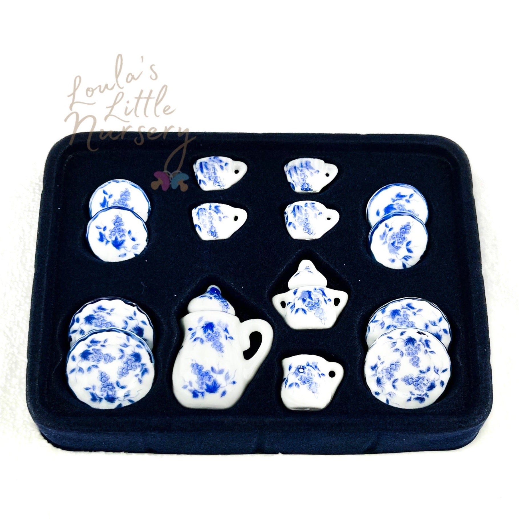 Miniature Tea Set - Loula’s Little Nursery