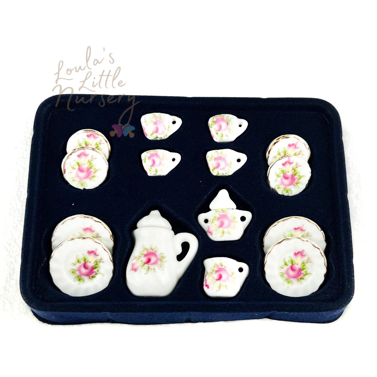 Miniature Tea Set - Loula’s Little Nursery