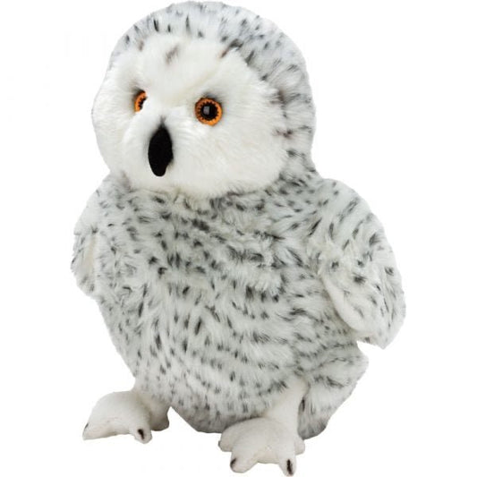Realistic Snowy Owl Plush - Loula’s Little Nursery