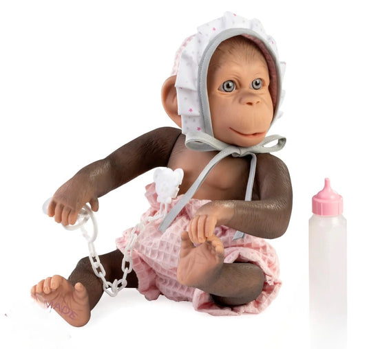 Reborn Monkey Pink Baby Outfit - Loula’s Little Nursery