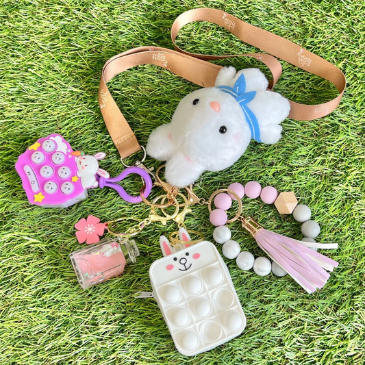 Sailor The Rabbit Sensory Fidget Keychain - Loula’s Little Nursery