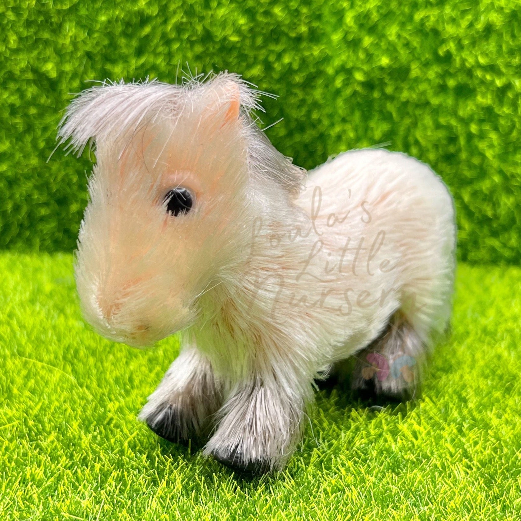 Silky The Silver Stallion Pony - Loula’s Little Nursery