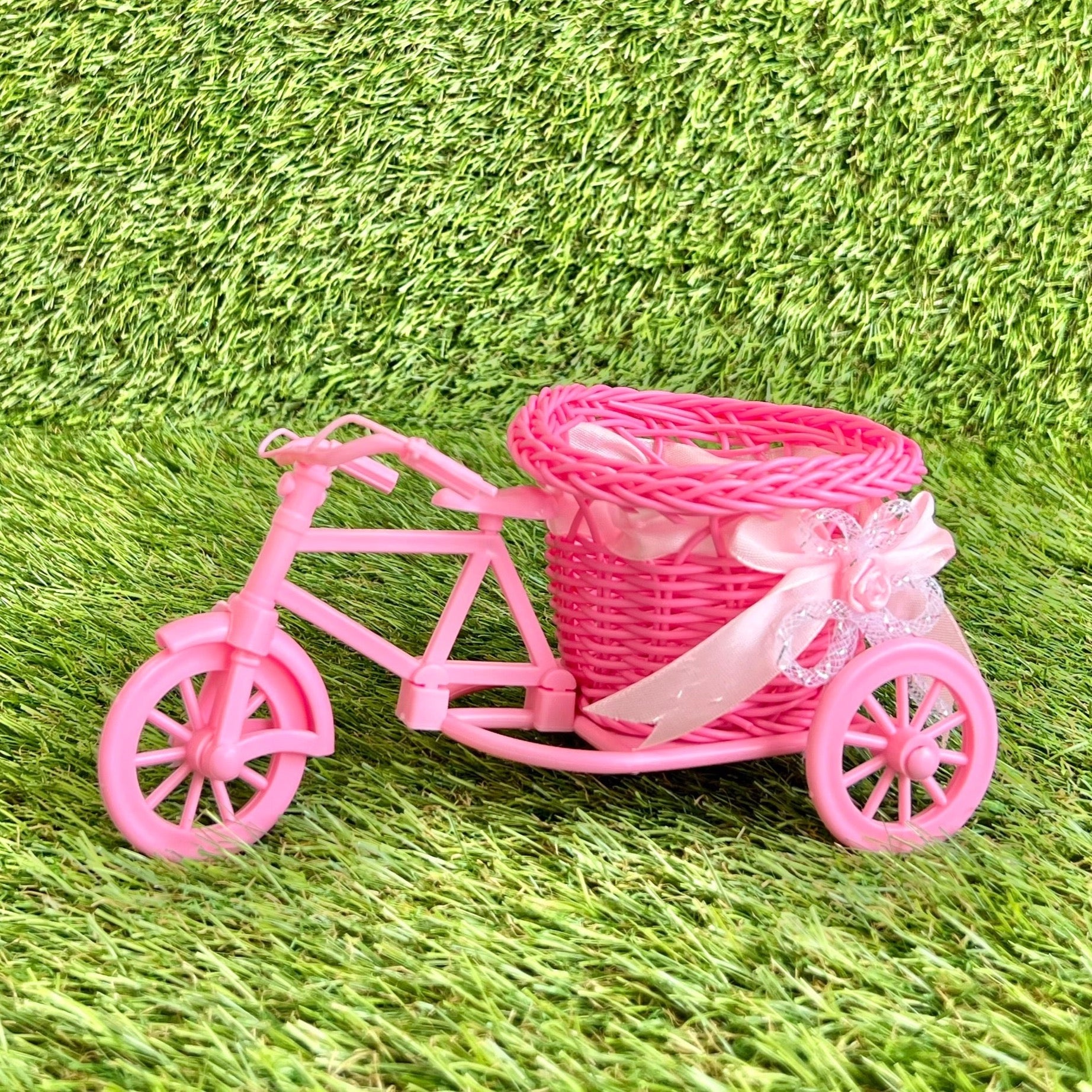 Wicker Display Bicycle - Loula’s Little Nursery