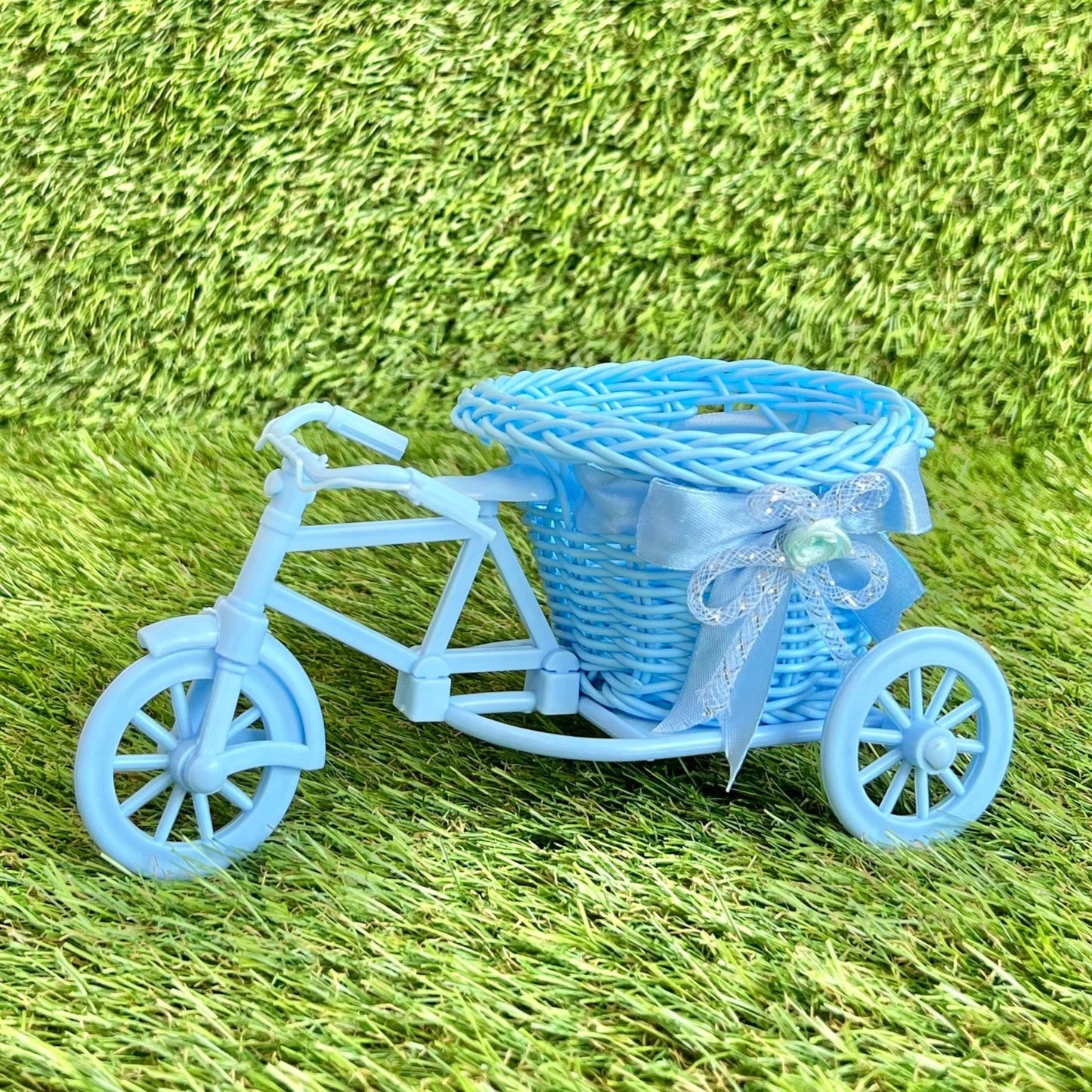 Wicker Display Bicycle - Loula’s Little Nursery